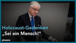 Marcel Reif bei der Gedenkstunde für die Opfer des Nationalsozialismus im Bundestag am 31.01.24