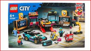 LEGO City 60389 Custom Car Garage Speed Build