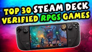 Top 30 Steam Deck Verified RPGs Games That Give Amazing Experience On This Handheld