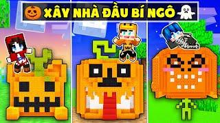 Nếu Mr Vịt Xây Nhà Bí Ngô Halloween trong Minecraft