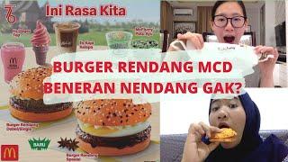 Review Burger Rendang McD Spesial HUT RI ke-76