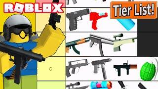 Mad City Chapter 2 Weapon Tier List ROBLOX