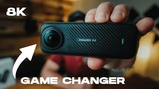 8K on the Insta360 X4 - The Only Action Camera YOU WILL EVER Need