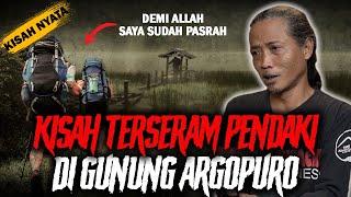 PENDAKI INI BIKIN KEPALA GUE PUYENG  KISAH TERSERAM DI GUNUNG ARGOPURO 2001