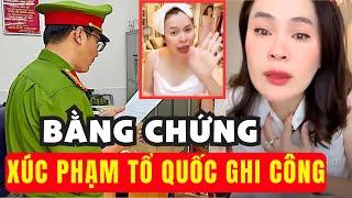 Phương Lê TÁl MẶT sợ TỘI CHỒNG TỘI vì xúc phạm 4 chữ TỔ QUỐC GHI CÔNG