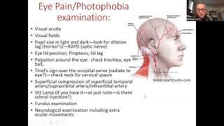 Eye Pain and Photophobia