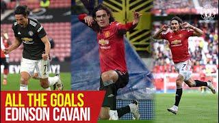 All The Goals  Edinson Cavani  Manchester United Season Review 202021