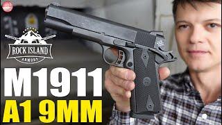 Rock Island M1911 A1 FS 9mm Review EXCELLENT Budget Friendly 1911 Handgun