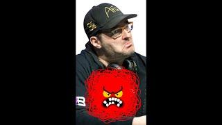 Phil Hellmuth Anger  #onlinegambling #poker #pokerpro #pokermindset #pokerplayer #casino #blackjack