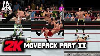 WWE 2K16 MOD 2K23 PC Enhanced  Hacked Moves & Taunts #2 Claymore  Blackmass  Styles & More 