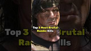 Top 3 Most Brutal Rambo Kills...