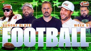 The Bob Does Sports Crew Joins Big Cat and Co for the Week 5 Sunday Slate  Barstool Gambling Cave