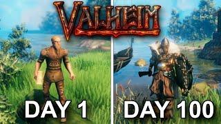 I spent 100 days in Valheim this is what happened