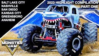 Monster Jam 2023 FULL HIGHLIGHT Reel Part 1  Monster Jam