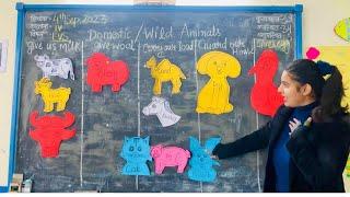 Domestic and wild Animals Activity Toy Based pedagogyIntegrated with all subjects Storytelling