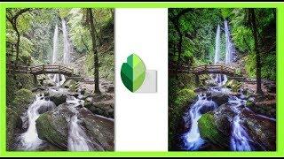Cara Edit Foto Landscape dengan Snapseed Apps Android IOS Smartphone