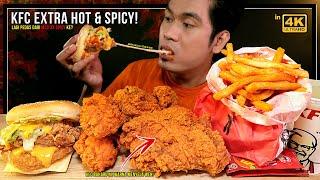 NEW KFC EXTRA HOT & SPICY lagi pedas dari Ayam Goreng McD 3X SPICY ke? Mukbang Malaysia