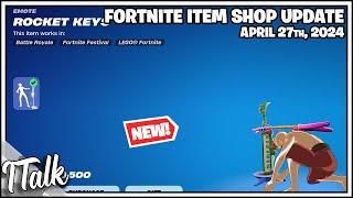 *NEW* ROCKET KEYS EMOTE & MARVEL RETURNS Fortnite Item Shop April 27th 2024 Fortnite Chapter 5