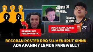 Bocoran Roster RRQ S14 Menurut Bang Xinnn  Lagi Rame RRQ Lemon Farewell ? Coach Adi..