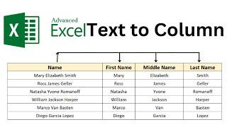 Text to Column - Advanced Excel