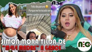 Simón Mora arr3met3 contr4 Grace Castro por dejar a su hija 