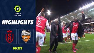 STADE DE REIMS - FC LORIENT 4 - 2 - Highlights - SdR - FCL  2022-2023