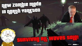 GTA Online New Zombie Survival Mode In North Yankton All Waves Solo