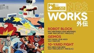 Robot Block  Geimos  10-Yard Fight retrospective Block ’em sock ’em robots  NES Works Gaiden #36