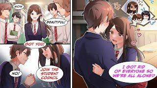 Manga Dub The YANDERE school president wants me to join the student council and have alone time...