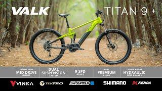 VALK® Titan 9+ Dual Suspension eMTB