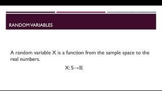 Engineering StatisticsRandom Variables