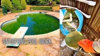 Satisfying pool cleaning