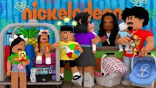 Family vacation to the Nickelodeon resort *last days of summer*  Bloxburg Family Roleplay