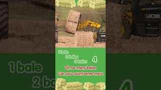  Counting Bales Sing-Along  Tractor Ted Shorts  Tractor Ted Official Channel #singalong