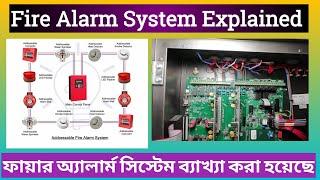Fire Alarm System Installation Explanation in Bangla    ফায়ার অ্যালার্ম সিস্টেম বাংলায়