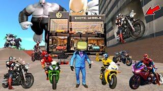 TV Man Super Bike Showroom In Rope Hero Vice Town