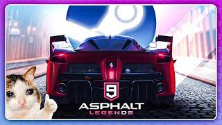 ASPHALT 9 ТЕПЕРЬ В STEAM Худшая версия?