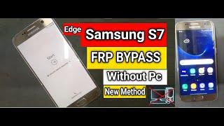 Samsung S7 S7 Edge Google FRP Lock Bypass  ANDROID 9.10  8.1.0 Without PC  SM-G930f