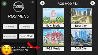 Plugin App New Update Secret New Modes Install In Indian Bike Driving 3D Plugin All Details #1