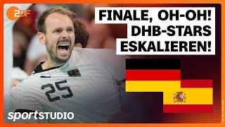 Deutschland – Spanien Handball Highlights  Olympia Paris 2024  sportstudio