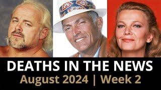 Who Died August 2024 Week 2  News