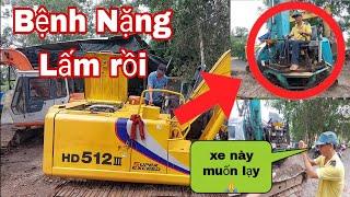 xe cuốc miền tây_về cơ sở thay sim công tắc gặp anh bạn Trà Vinh chuyển lên bệnh nặng lắm