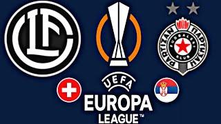 Lugano 2-2 Partizan  EUROPA LEAGUE 202425