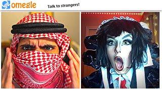 Omegle... But I DESTROY Racist People