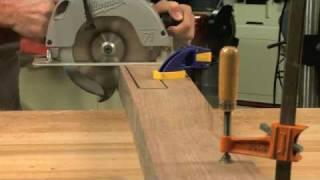 How to Make a Stock Blank from Lumber Presented by Larry Potterfield  MidwayUSA Gunsmithing