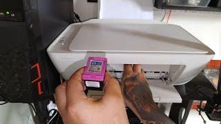 HOW TO BYPASS x RESET  HP printer & how to refill the cartridge