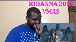Rihanna-StayLove On The BrainDiamonds VMAS 2016 Reaction