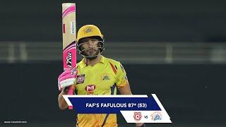 Fafs Fafulous - 87* 53 Against Kings XI Punjab