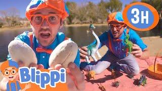 BLIPPI Hatches His Own DINOSAURS + More   Blippi and Meekah Best Friend Adventures