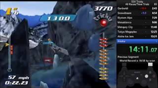 SSX Tricky - All Races No Restrictions - 1729 PB